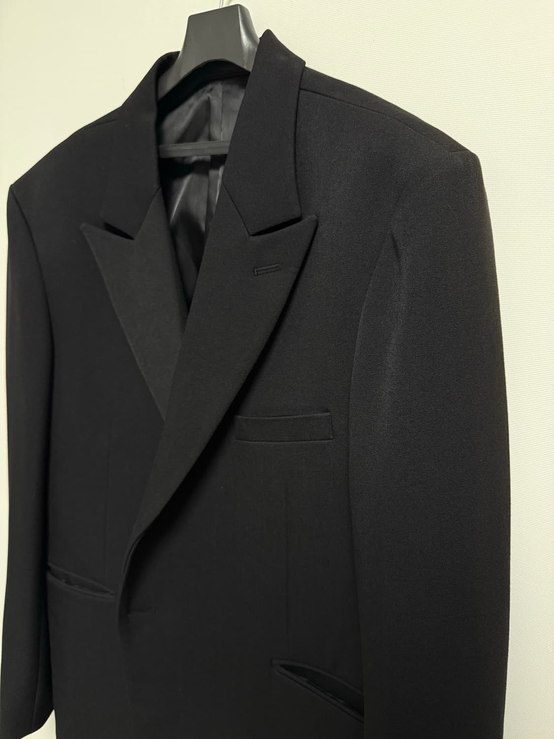 블랙 블레이저 자켓 (오버핏) 상품이미지2