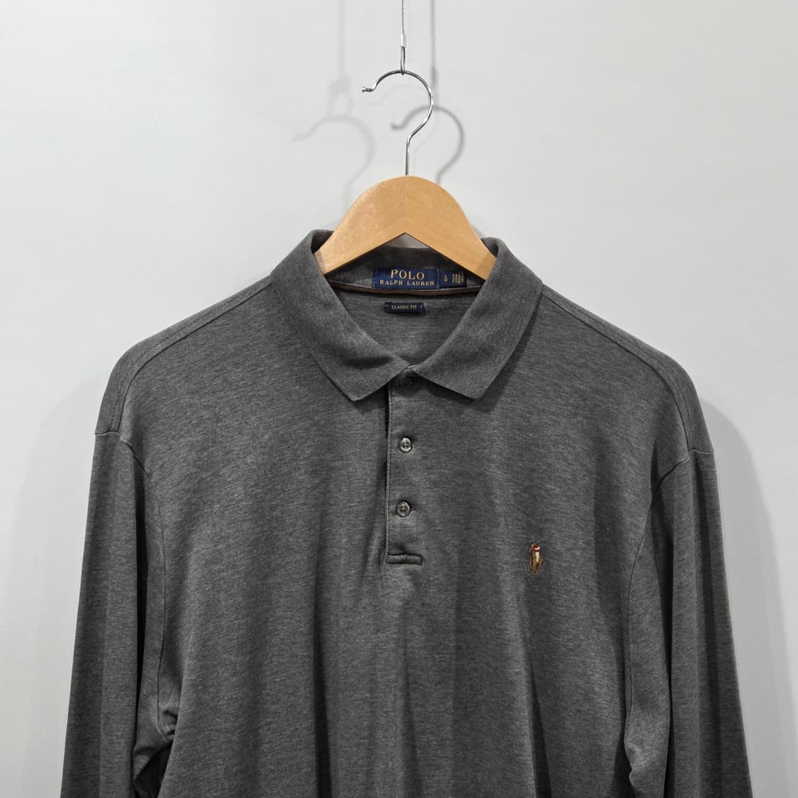 폴로랄프로렌 코튼 카라 롱슬리브 L 상품이미지2