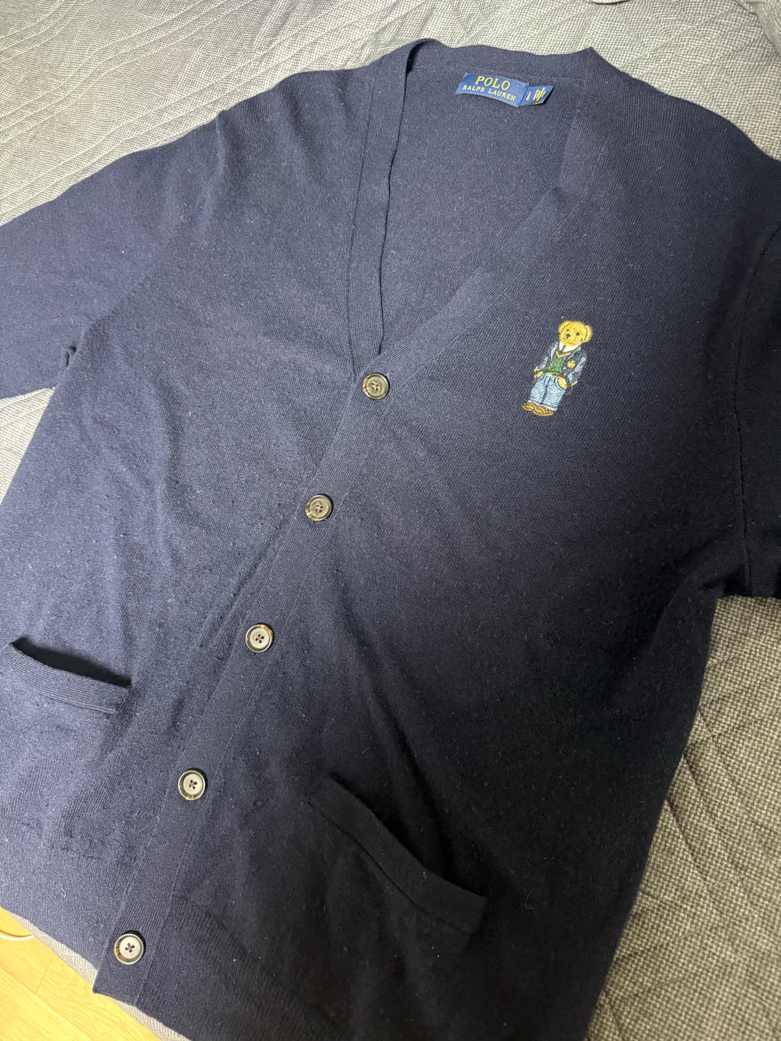 폴로 베어 가디건 L 상품이미지3