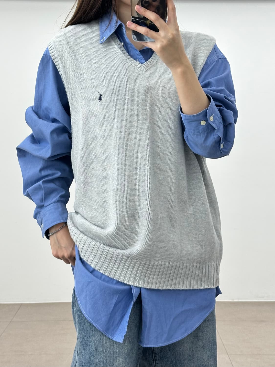 폴로랄프로렌 니트 조끼 2xl 상품이미지1