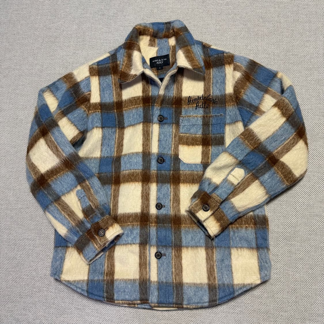 ADLV 아크메드라비 체크 자켓 상품이미지1