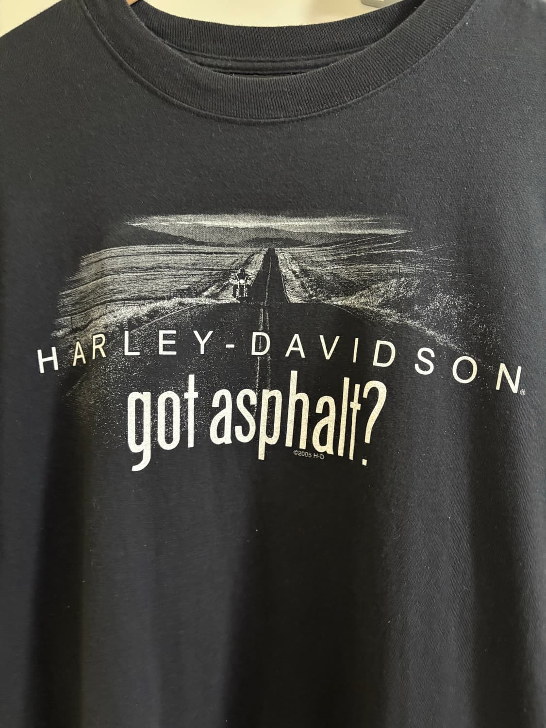 빈티지 할리데이비슨 “Got Asphalt?” 티셔츠 상품이미지5