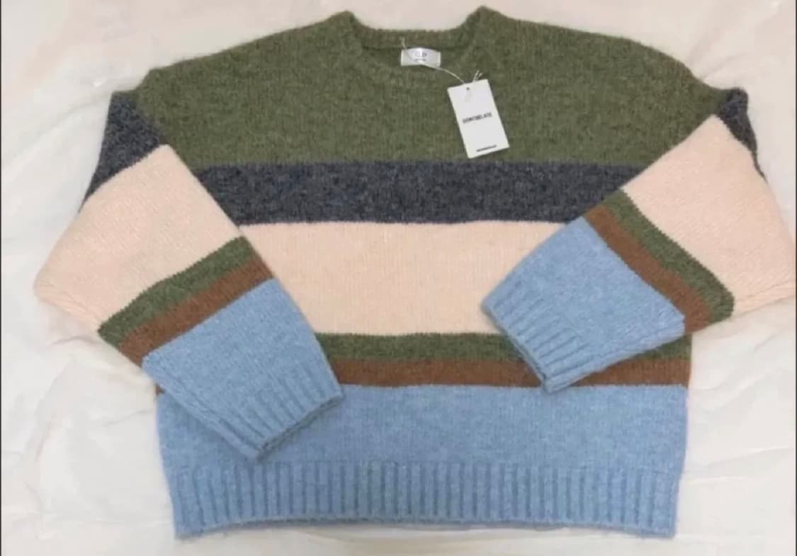 [새 상품] 돈비레잇 헤이리 스트라이프 니트(남녀공용) 상품이미지4