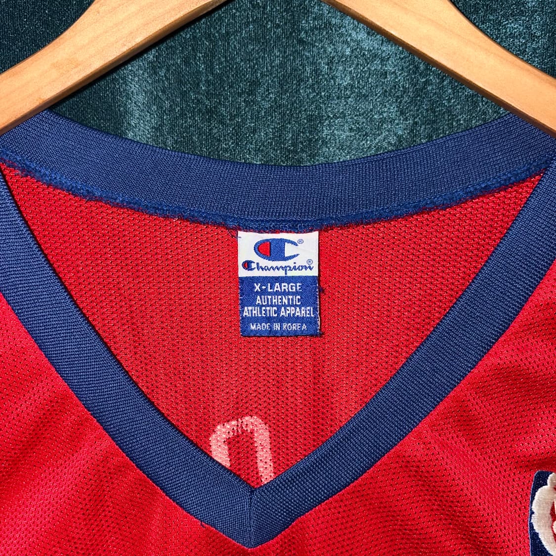 (XL) 90s 챔피온 라마오덤 클리퍼스 농구 져지 상품이미지5