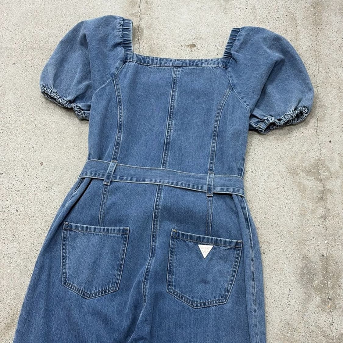 게스 점프수트 데님팬츠 v2822 상품이미지4