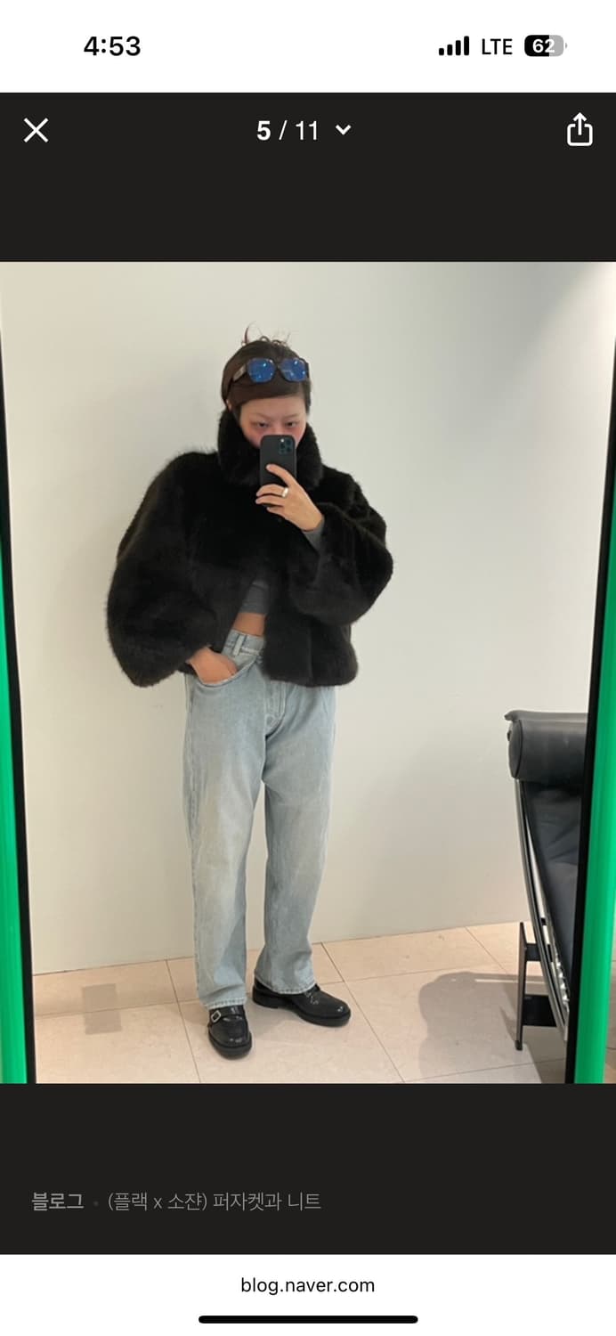 플랙X소쟌  퍼자켓  상품이미지4