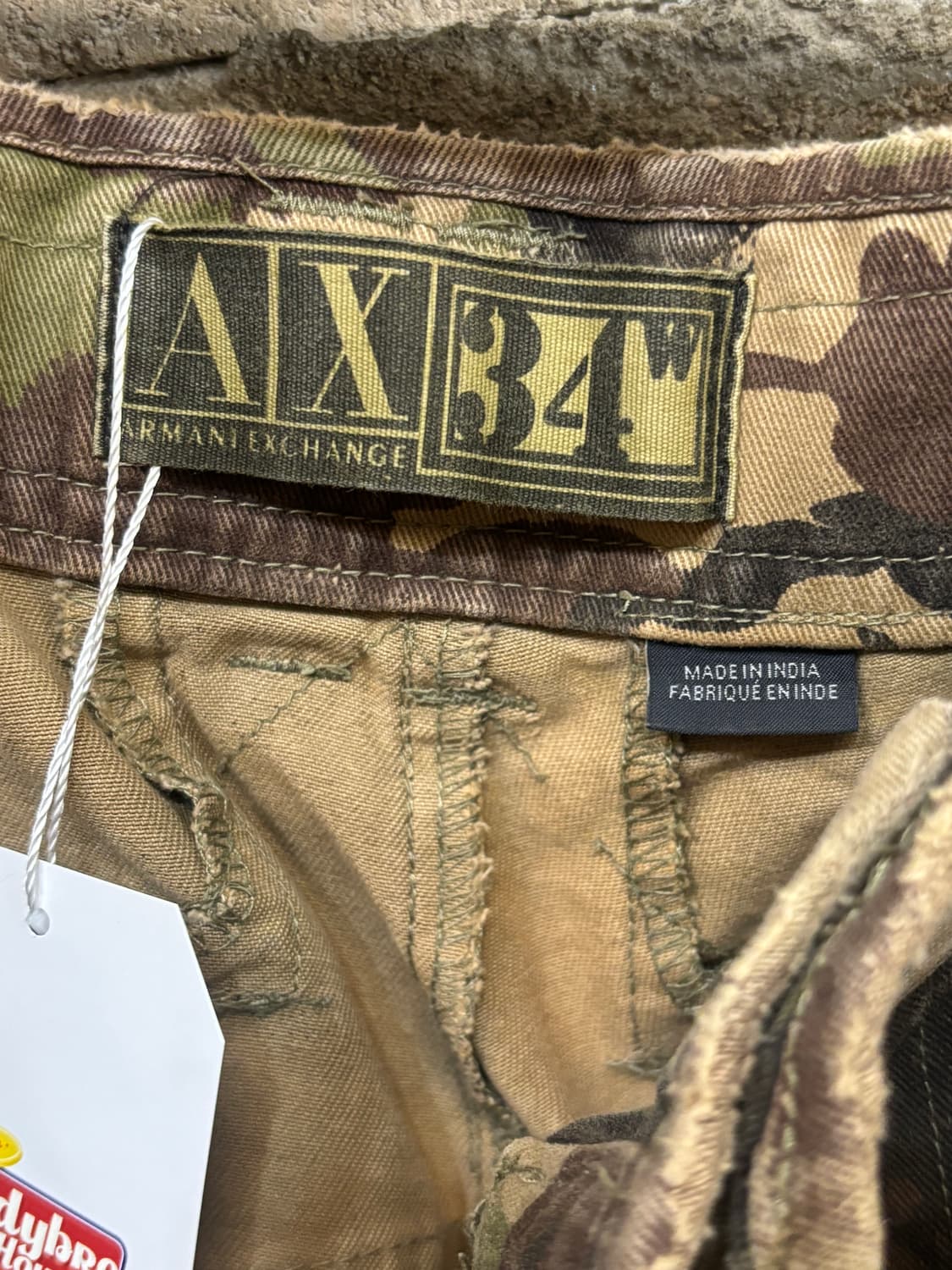 아르마니 익스체인지 카모 숏팬츠 상품이미지5