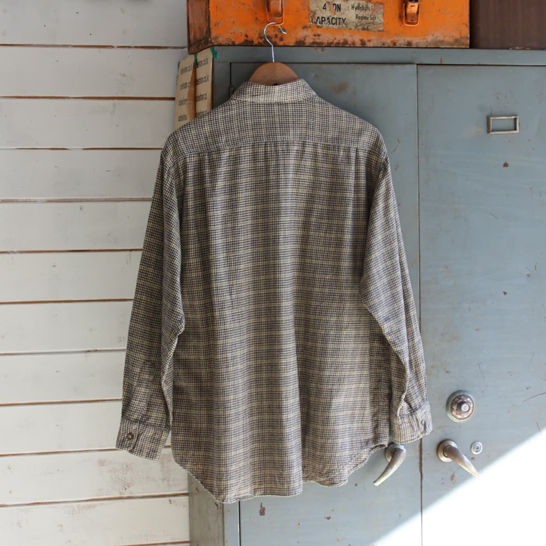 (착용컷) 아베크롬비 체크 셔츠 (남성용 100-103) 상품이미지2