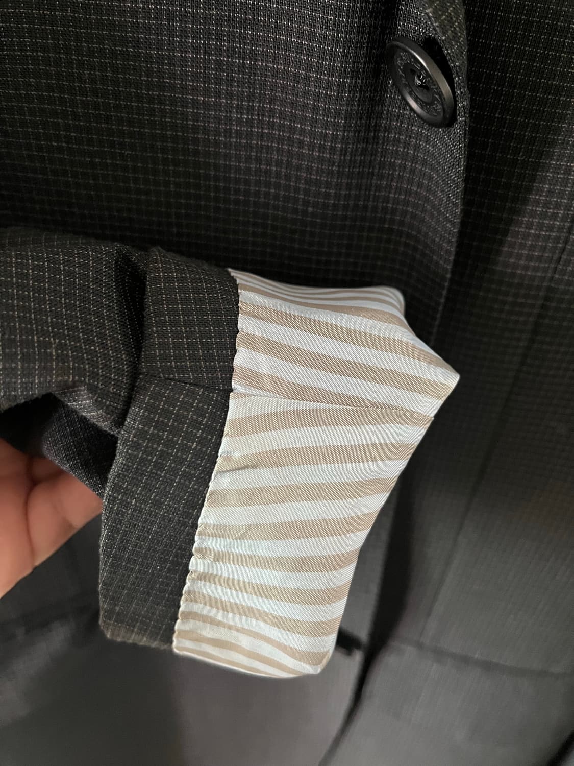 버버리 블랙라벨 썸머울 자켓 상품이미지6