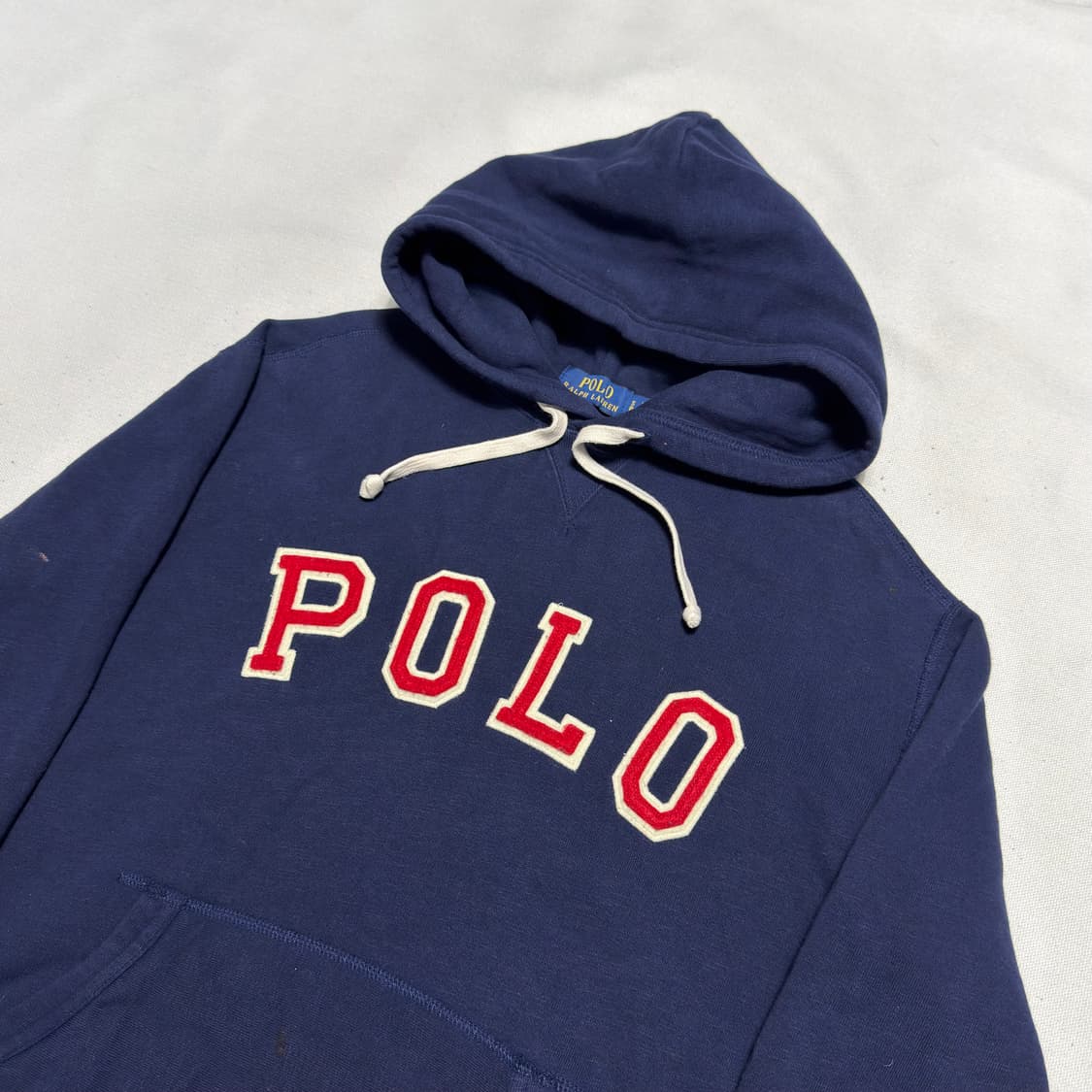 S 폴로랄프로렌 빅로고 네이비 후드티 상품이미지1