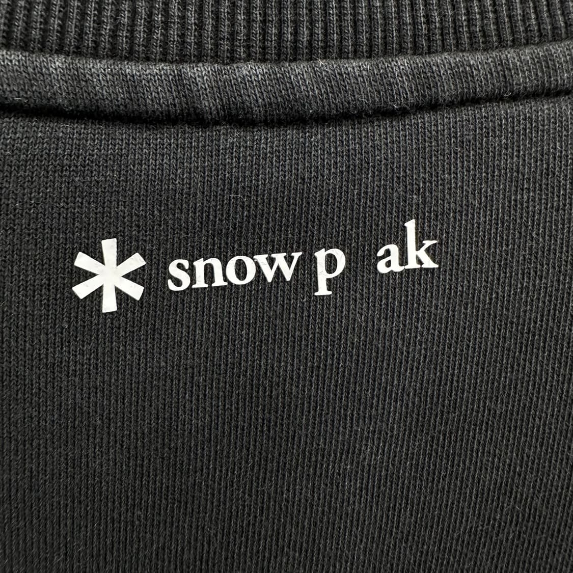 100 스노우피크 남자 루즈핏 맨투맨 상품이미지5