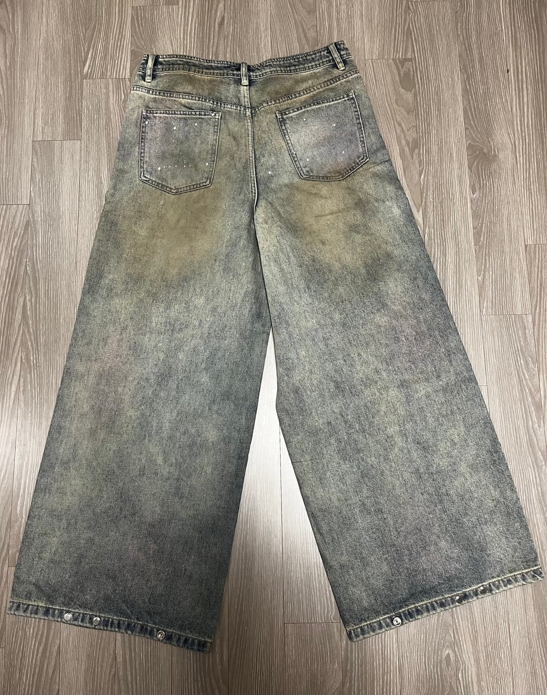 (JHYQ X Menes Tokyo) Dirty  Bagg jeans 상품이미지4