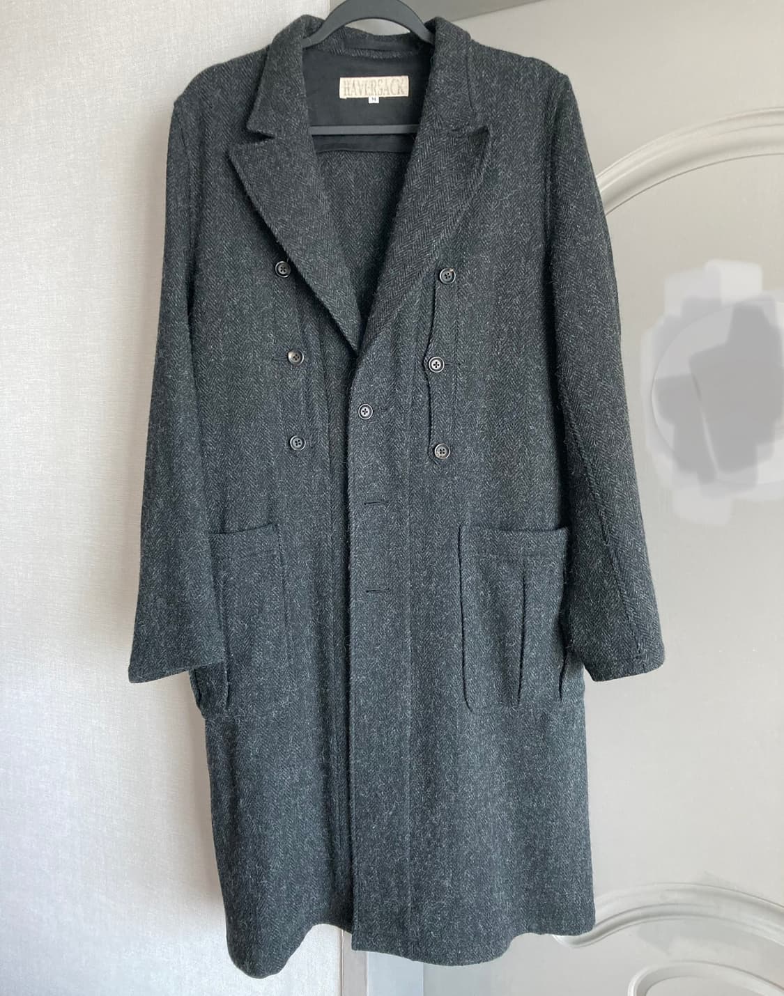 HAVERSACK 하버색 헤링본 울코트 상품이미지1