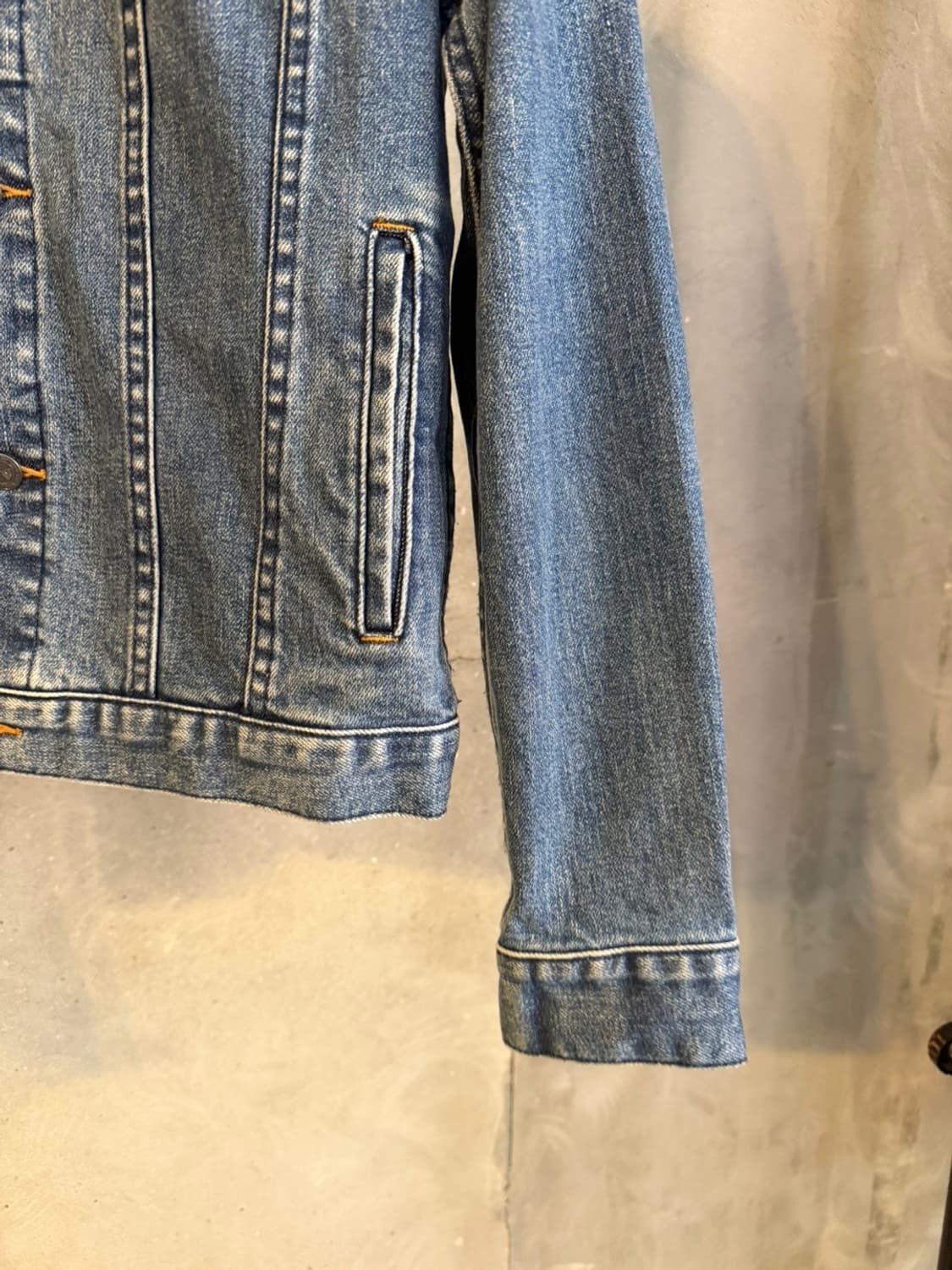 아페쎄 데님 트러커 자켓 66~77 상품이미지4