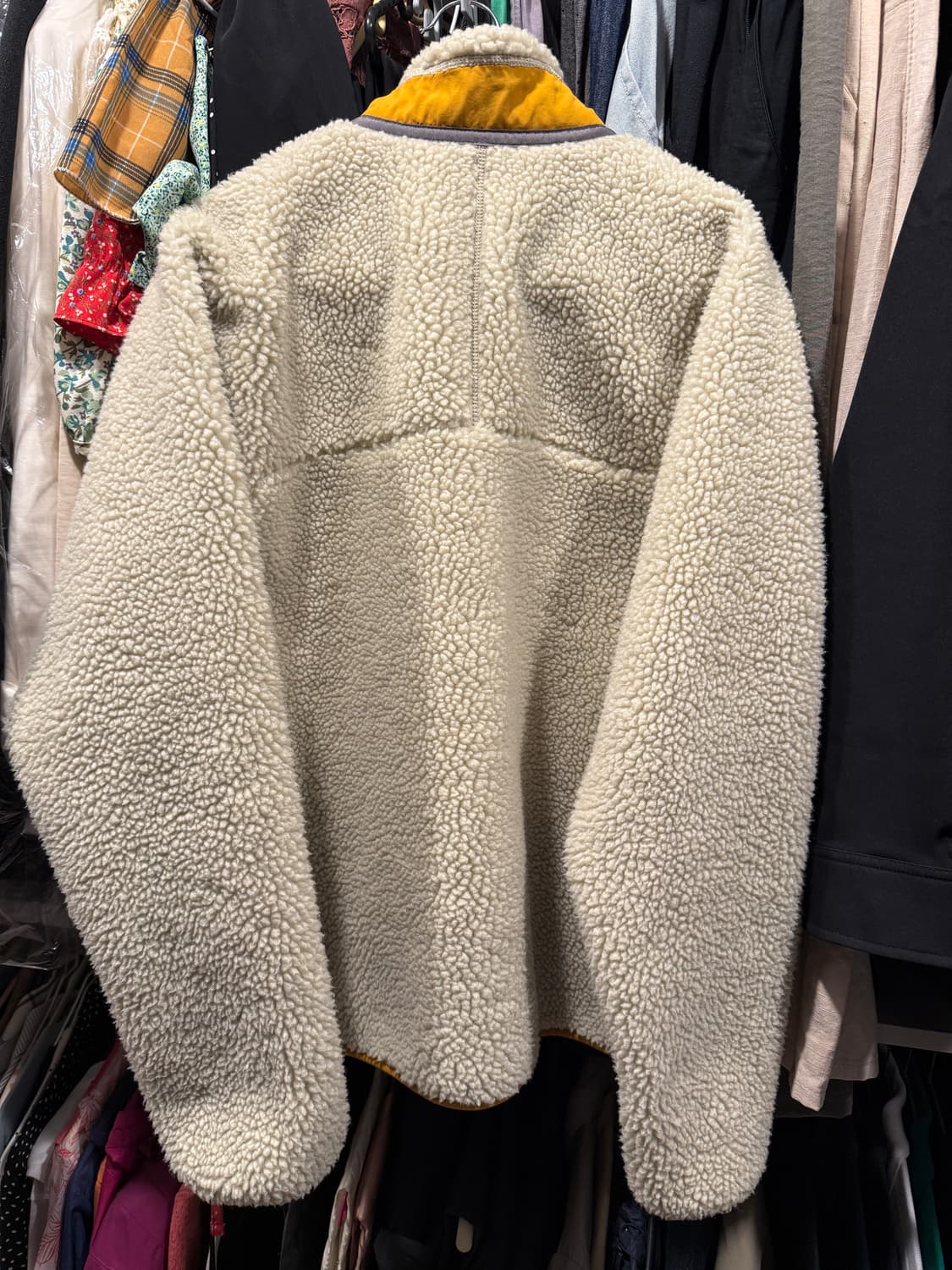 파타고니아 레트로X 플리스(후리스) 펠리컨 골드 S 상품이미지2