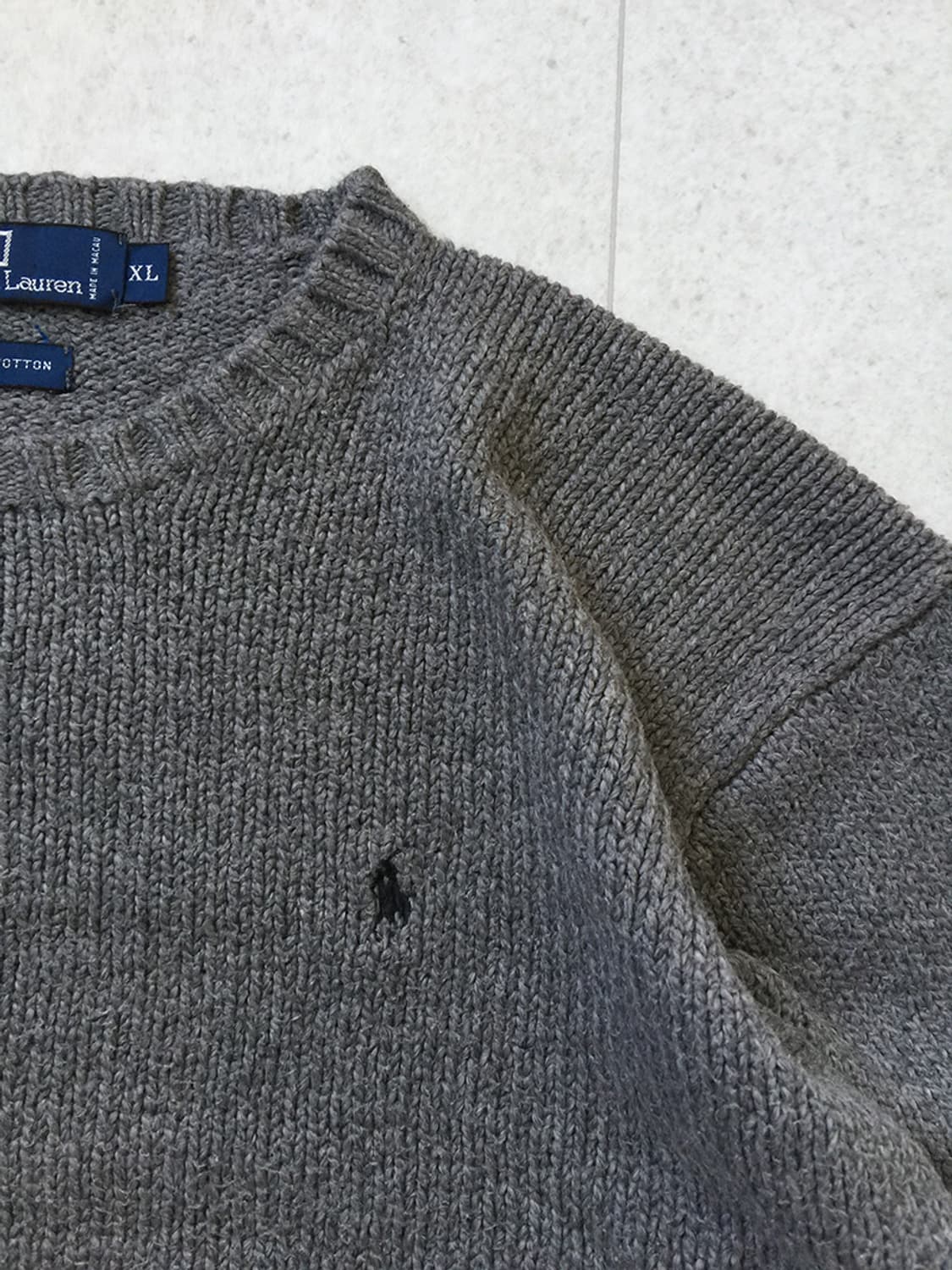 (MAN) 폴로랄프로렌 니트스웨터 XL  상품이미지3