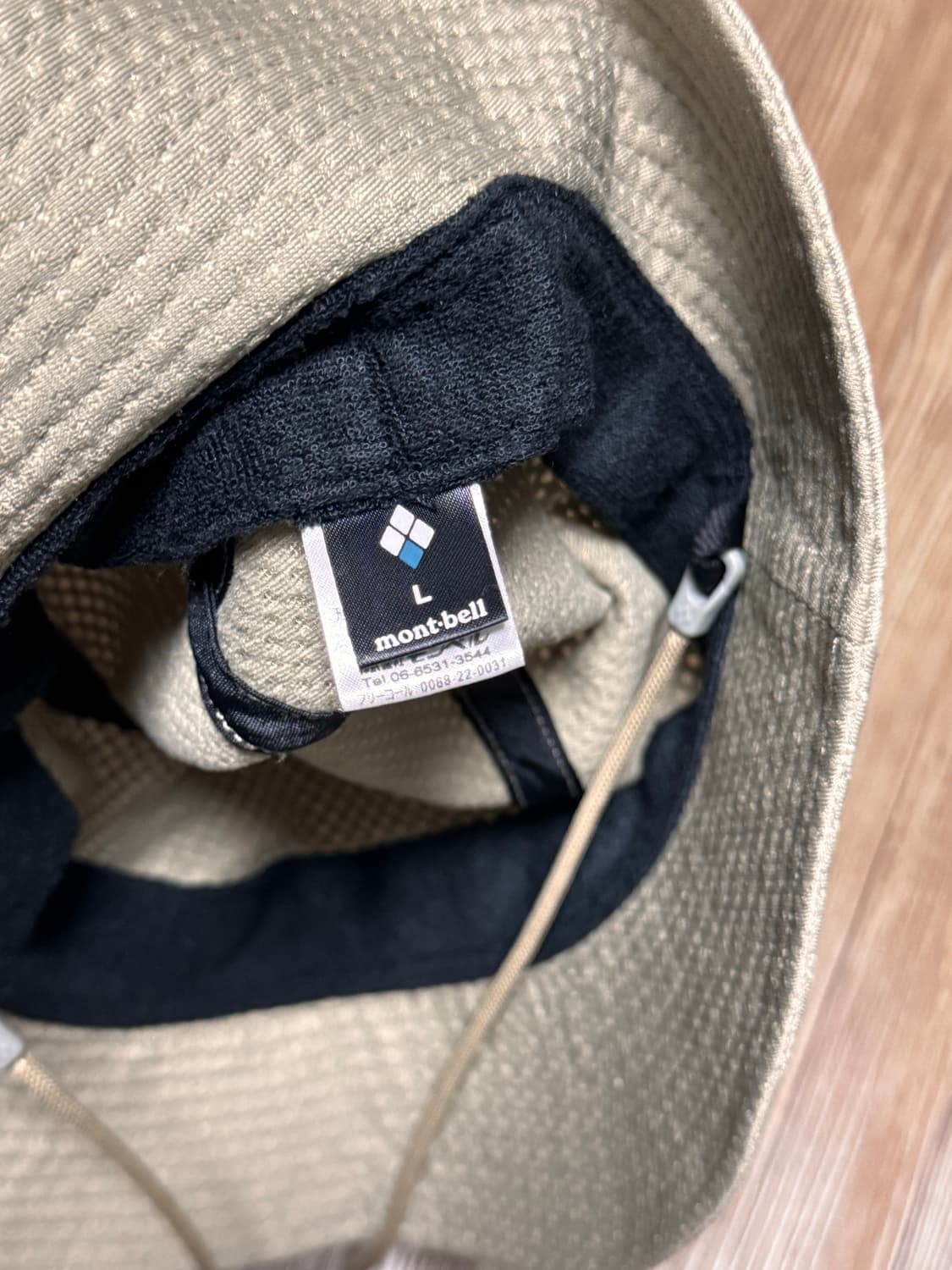 몽벨 버킷햇 올리브 그린 등산 모자 상품이미지4