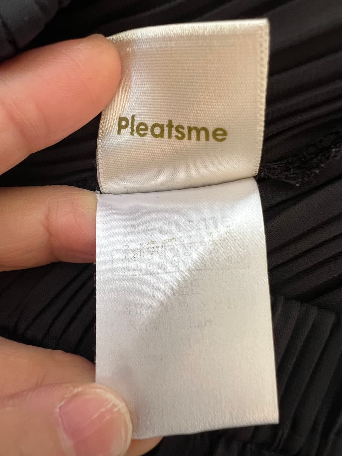 플리츠미 여성 블랙 플리츠팬츠 플리츠바지 상품이미지8