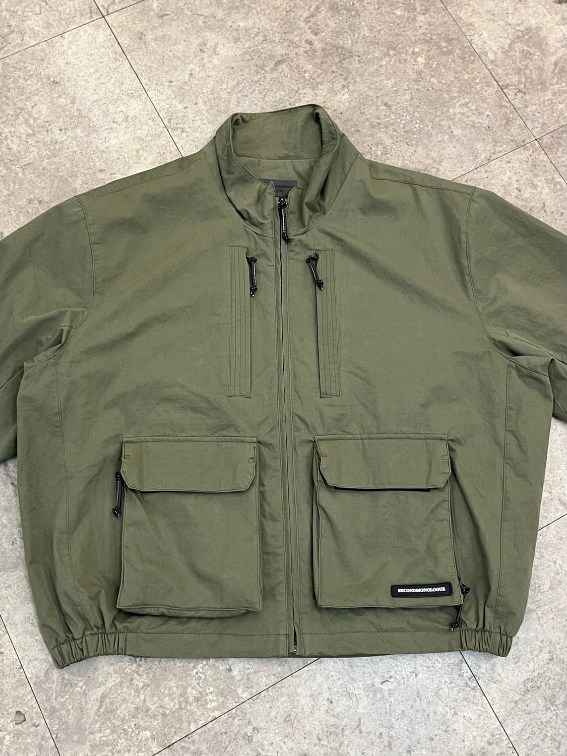 세컨모놀로그 컨템포러리 필드 자켓 카키 M #csz2652 상품이미지4
