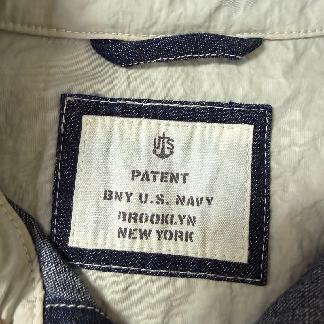 마든클로딩 U.S. NAVY 스타일 데님셔츠 2XL 상품이미지4
