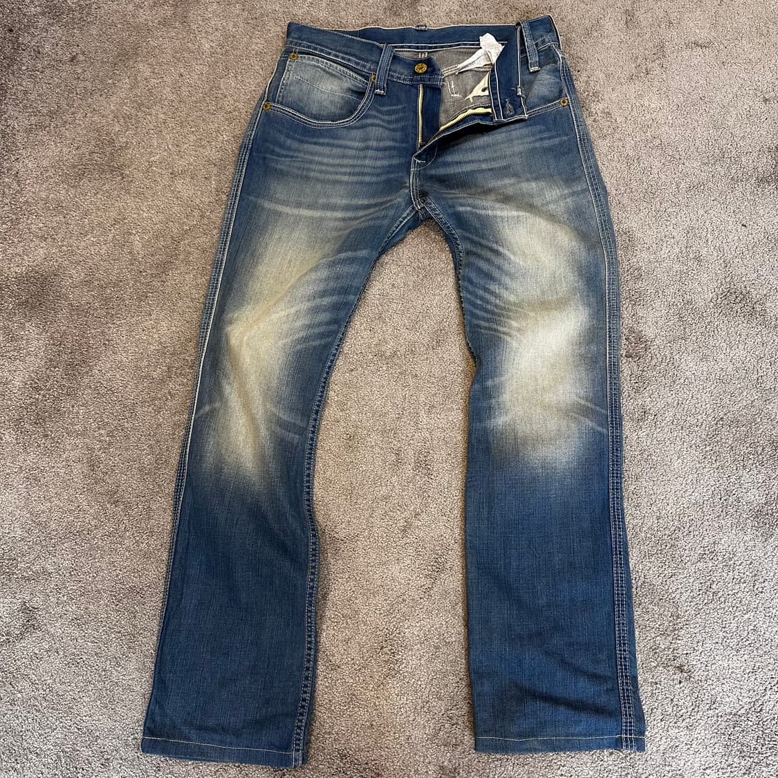 리바이스504 빈티지 페이드 데님 팬츠(32) 상품이미지2