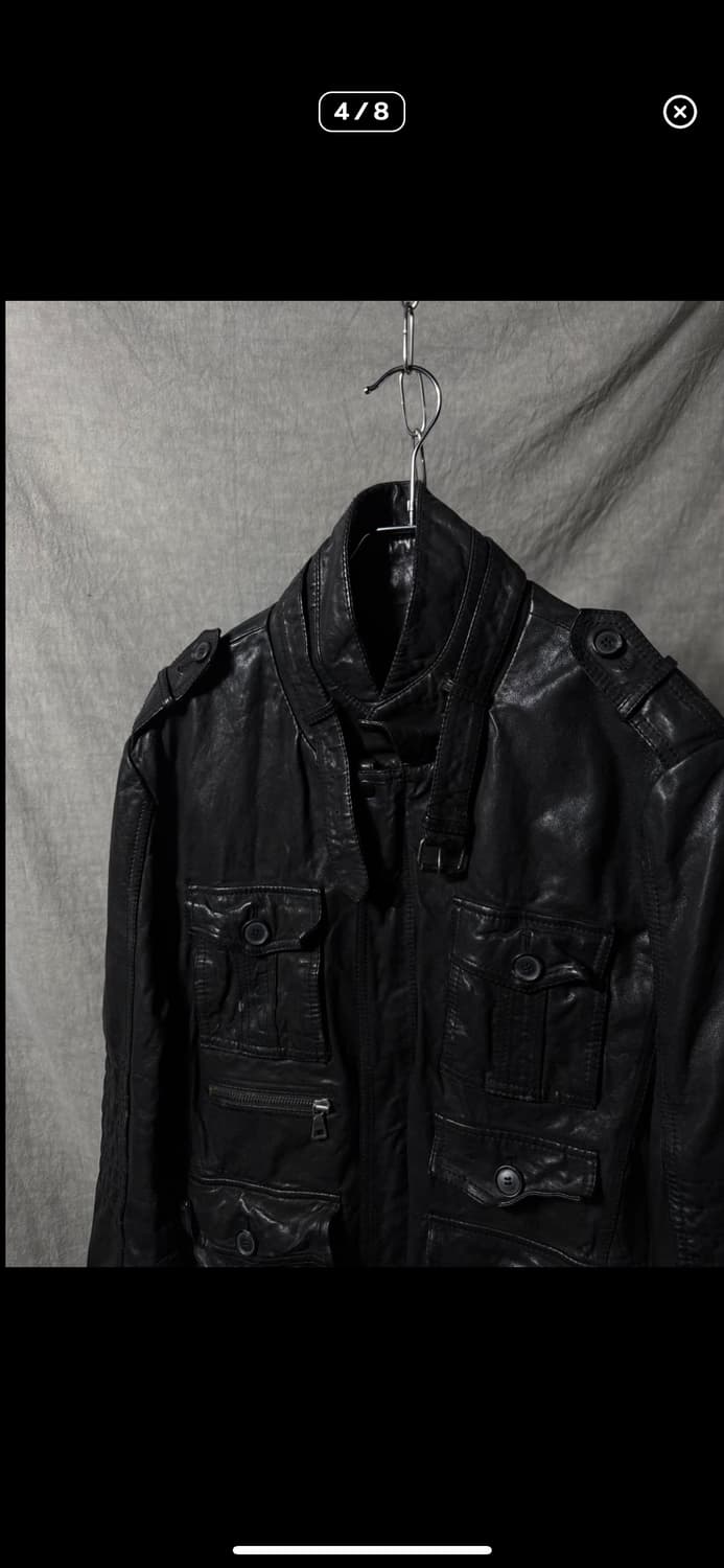 Lamb Leather Multi-Poket Jacket 상품이미지4