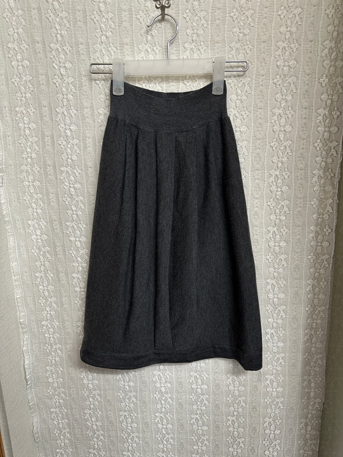 Yves saint laurant wool100% 니트 스커트 상품이미지3
