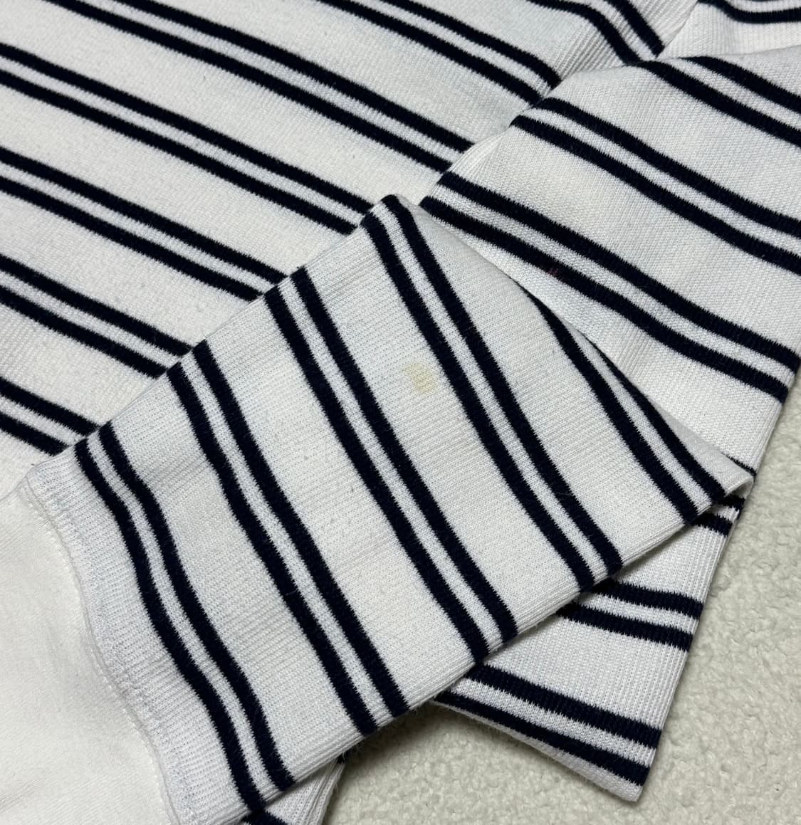 폴로 랄프로렌 스트라이프 화이트 네이비 긴팔 상품이미지9