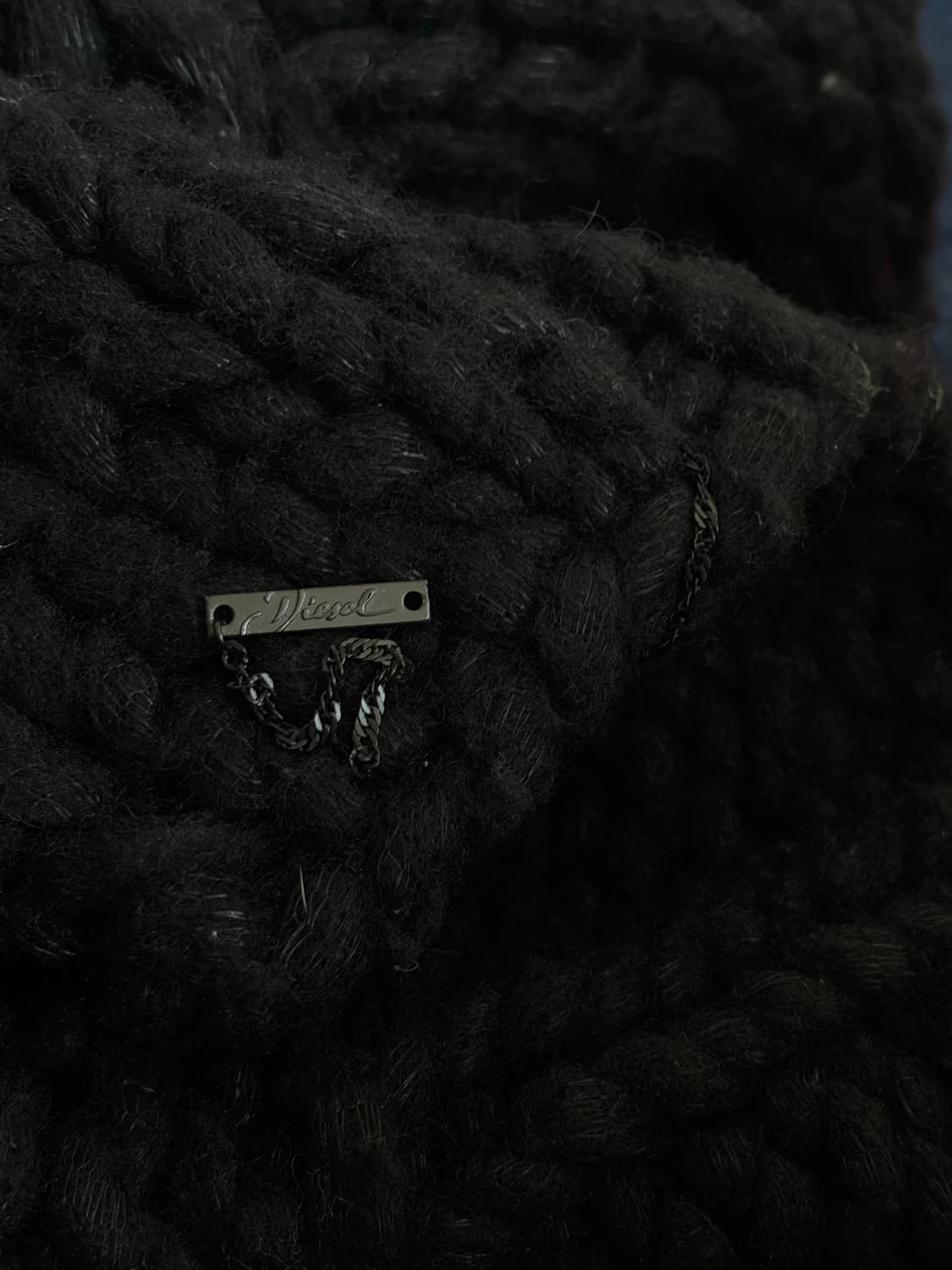 디젤 헤비울 꽈배기 니트 베스트 조끼  상품이미지6