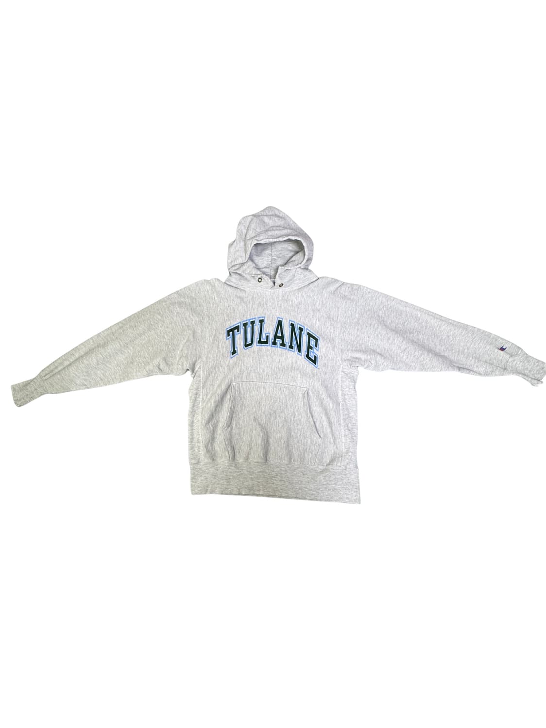 빈티지 90s 챔피온 TULANE UNIVERSITY 리버스위브후드티 L 상품이미지2