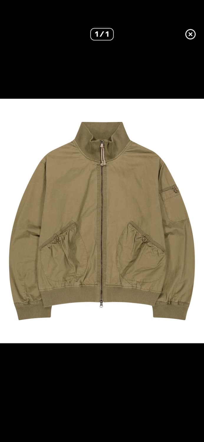 코이세이오 더스트 코튼 봄버 자켓 베이지 상품이미지1