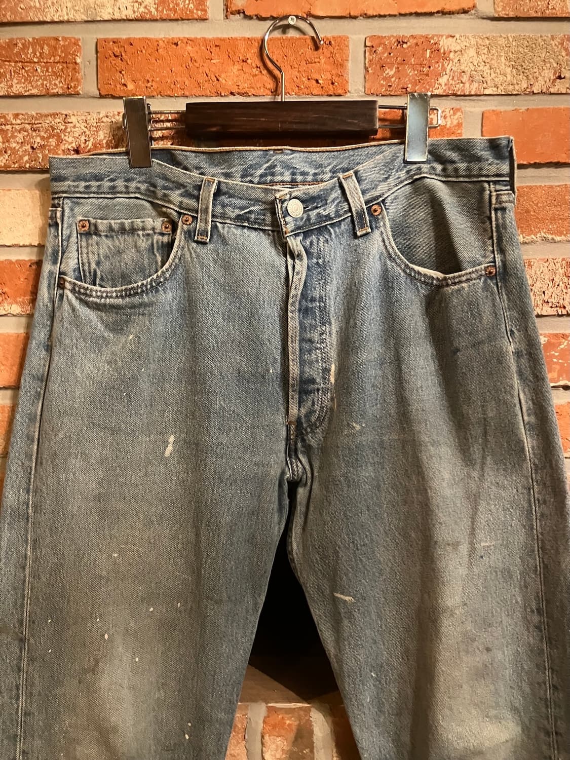 90s USA 빈티지 리바이스 501 데님 팬츠 상품이미지3