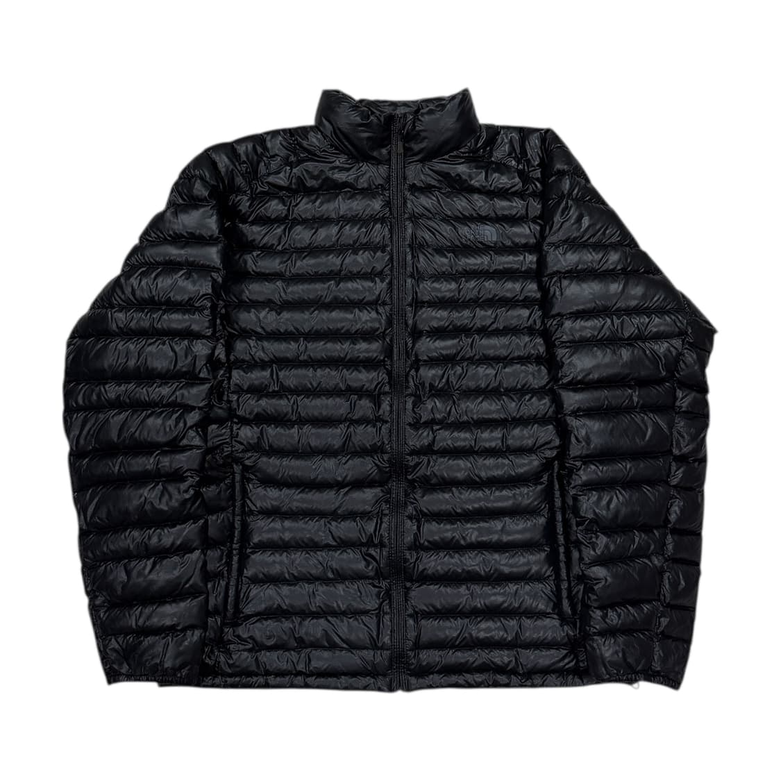 노스페이스 퍼텍스 슈퍼 라이트 다운 유광 경량패딩 자켓 블랙 L 상품이미지1