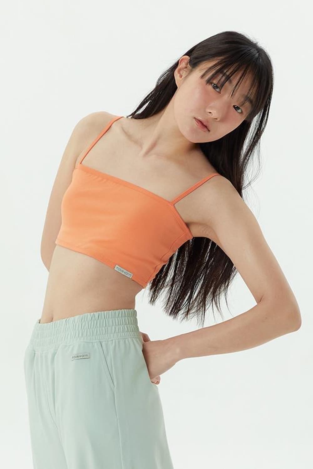 무브웜 요가탑 block bra (sunkist, S) 상품이미지1