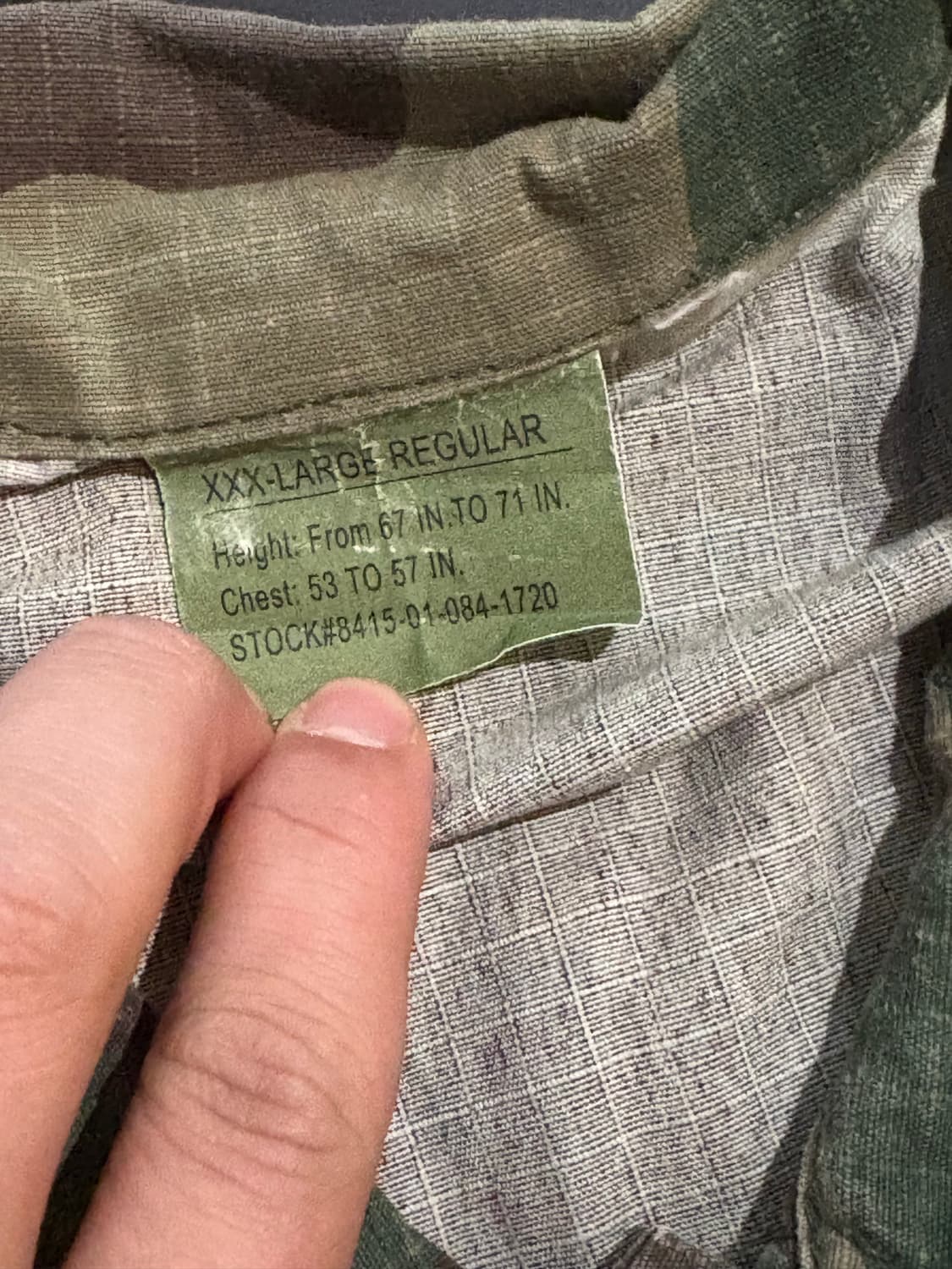 미군 우드랜드 자켓 상품이미지7