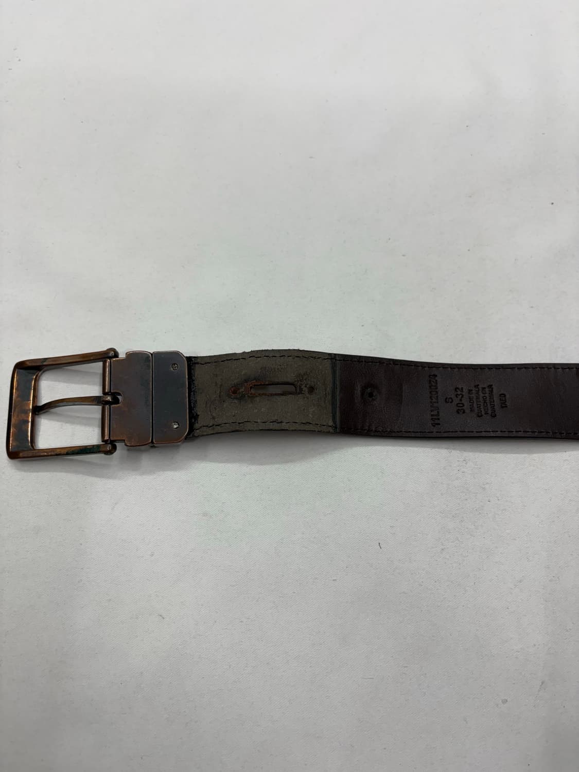 리바이스 빈티지 브라운 레더 버클 벨트 상품이미지8