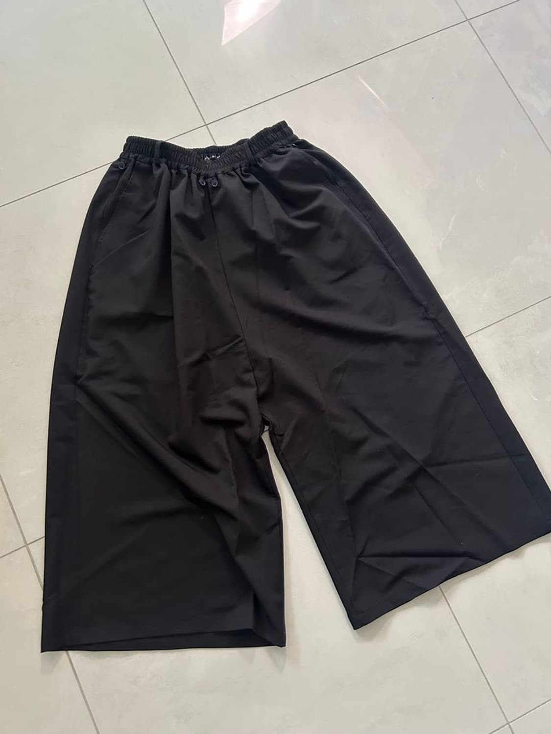CAPE BAGGY TROUSERS 레이어드 케이프 바지 상품이미지4