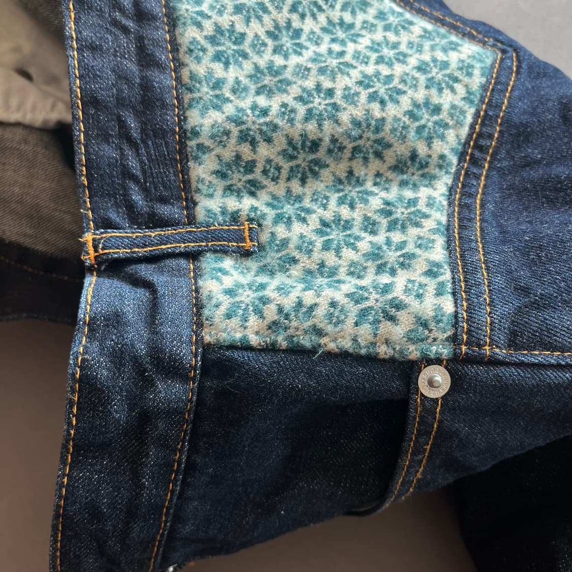 스나오 쿠와하라 데님 스커트 상품이미지6