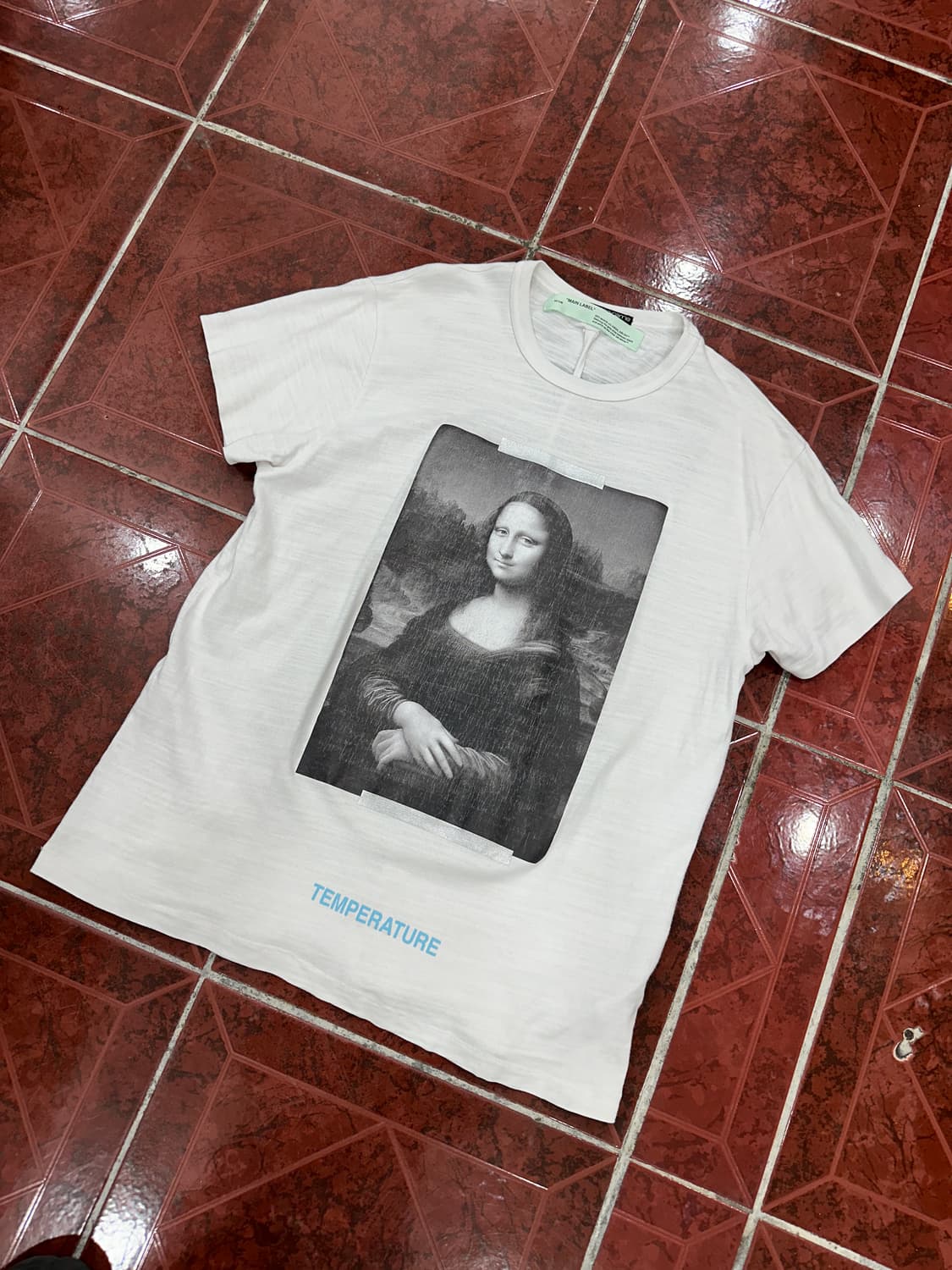 정품 오프화이트반팔M 상품이미지1