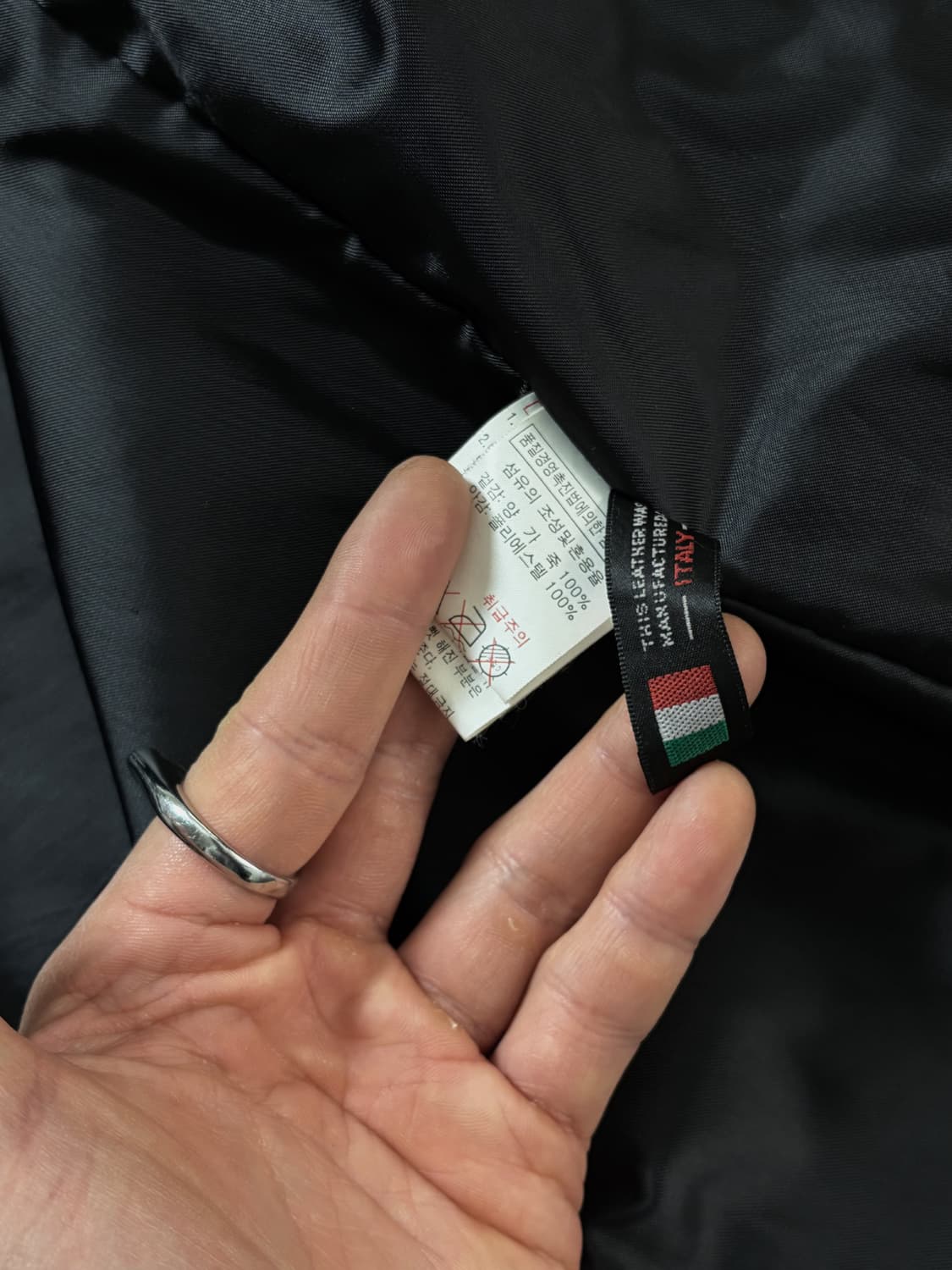 Ecrase 레더 바이크 자켓 양가죽 100% 상품이미지6