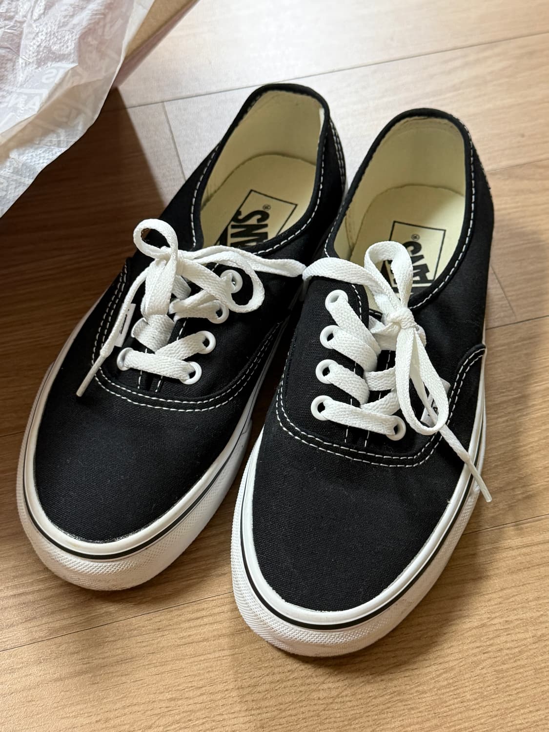 반스 어센틱 블랙 225 상품이미지2