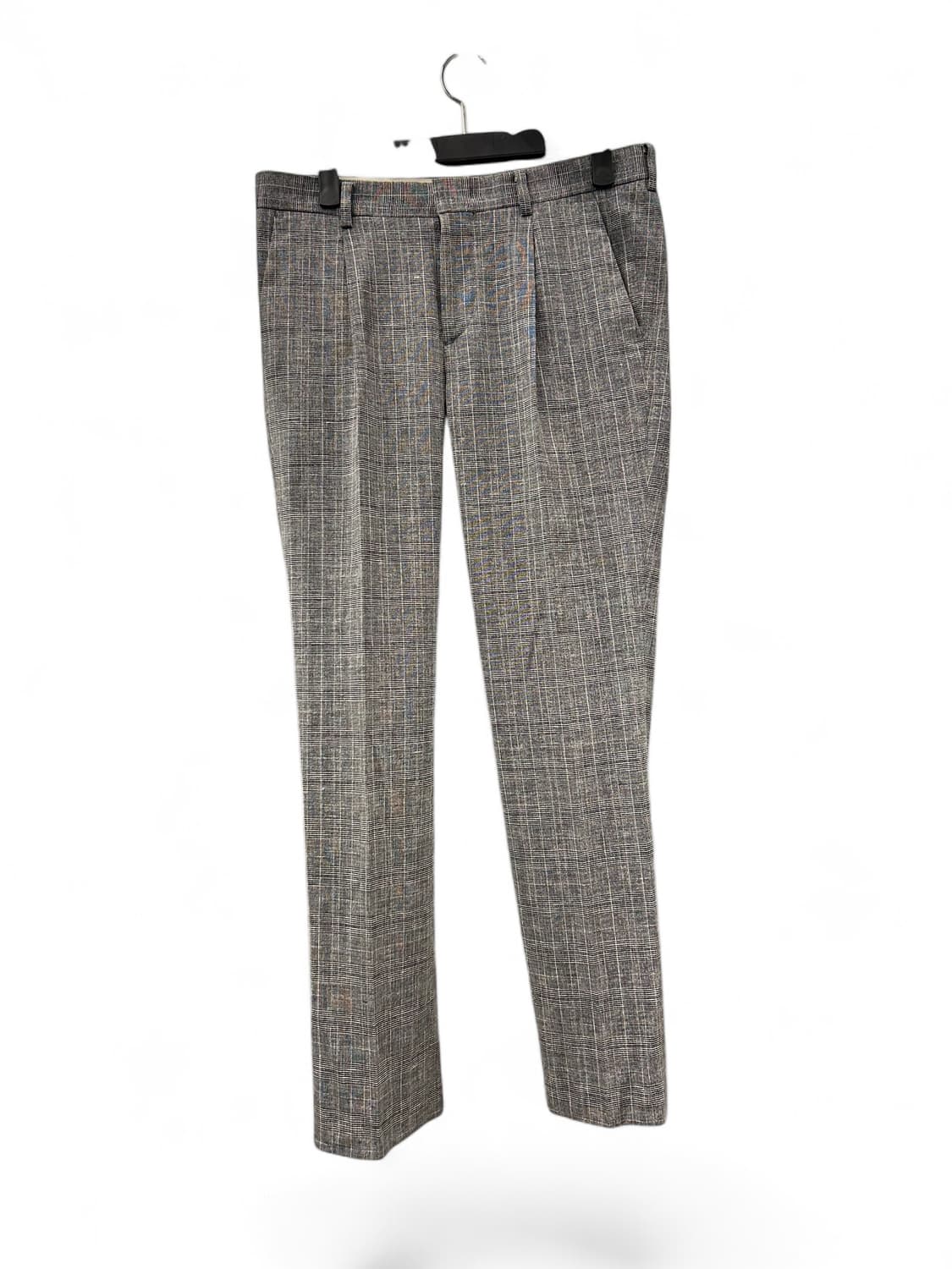 ZIO SONGZIO 체크 슬랙스 정장 바지 상품이미지1