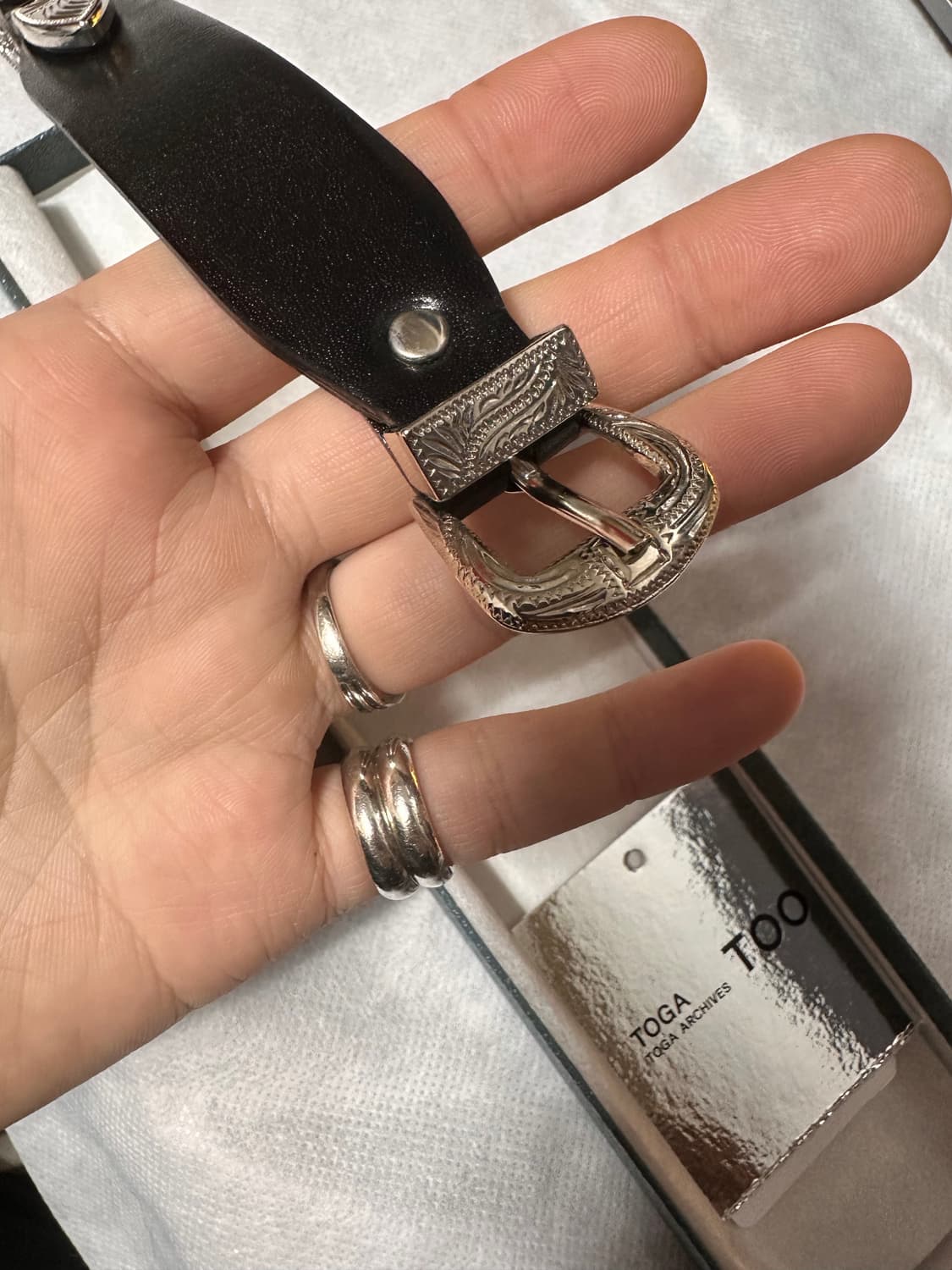 Toga 더블 버클 팔찌 상품이미지3