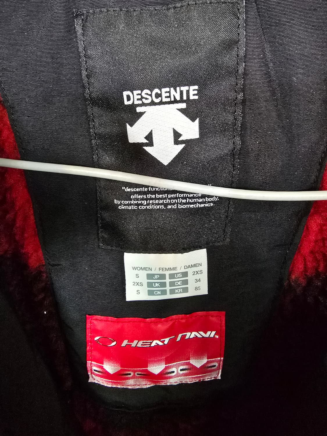 데상트 캐나다 오버핏 스피드 스케이팅 롱 점퍼 상품이미지5