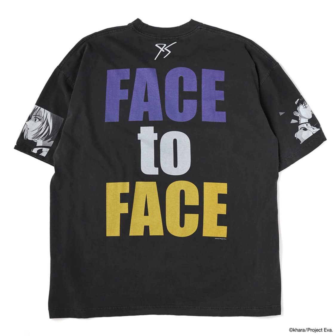 에반게리온 야시마 작전 반팔 티셔츠 블랙 상품이미지7