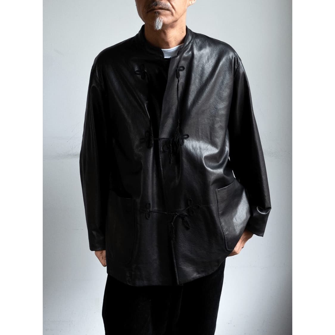 25ss Sheep Leather Stand Collar Jacket 상품이미지6