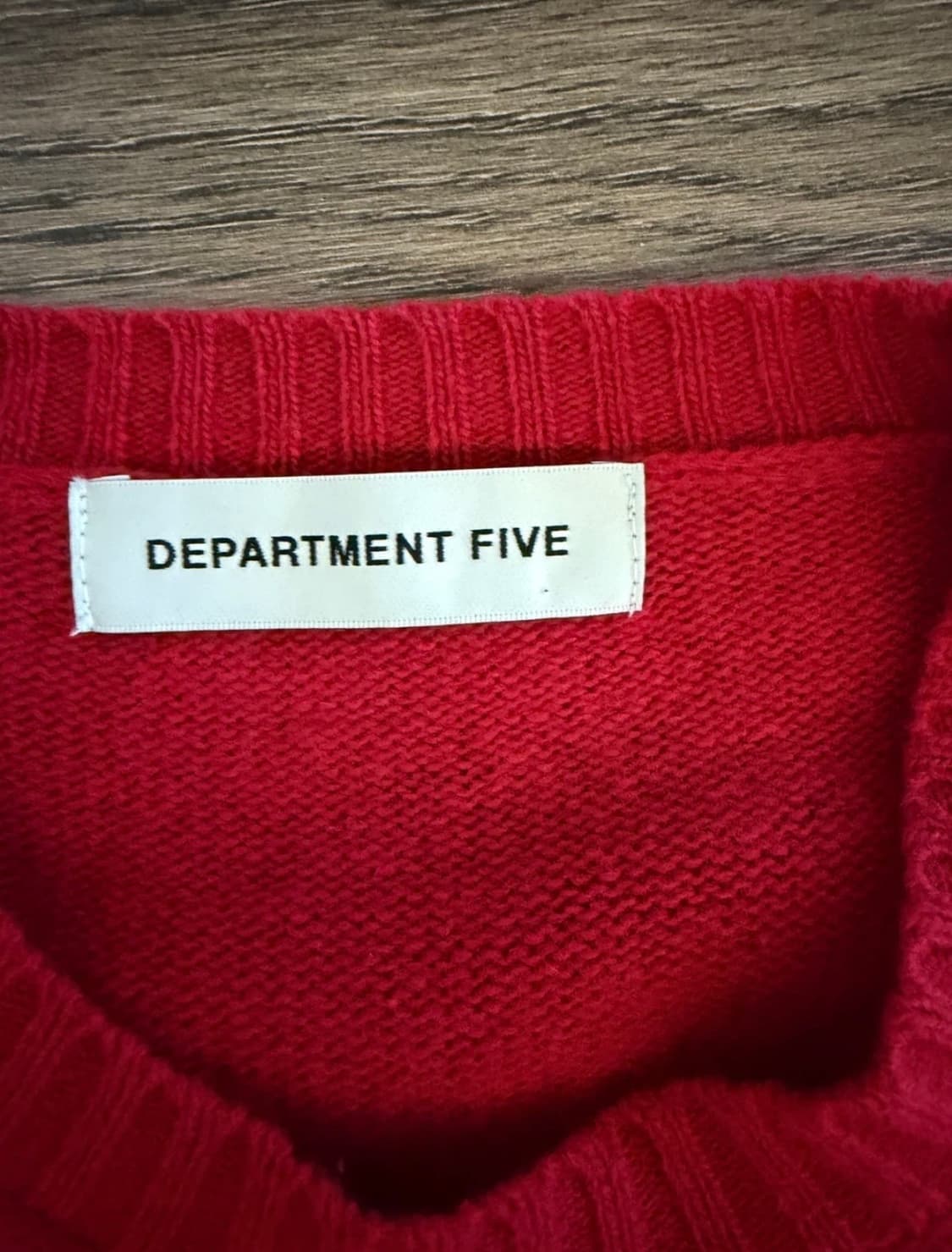 DEPARTMENT FIVE 컷아웃 니트 상품이미지3