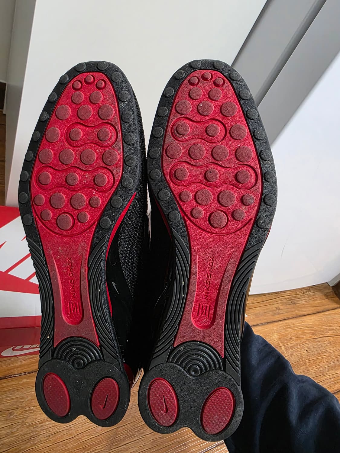 나이키 샥스 Z 블랙/레드 265 상품이미지4