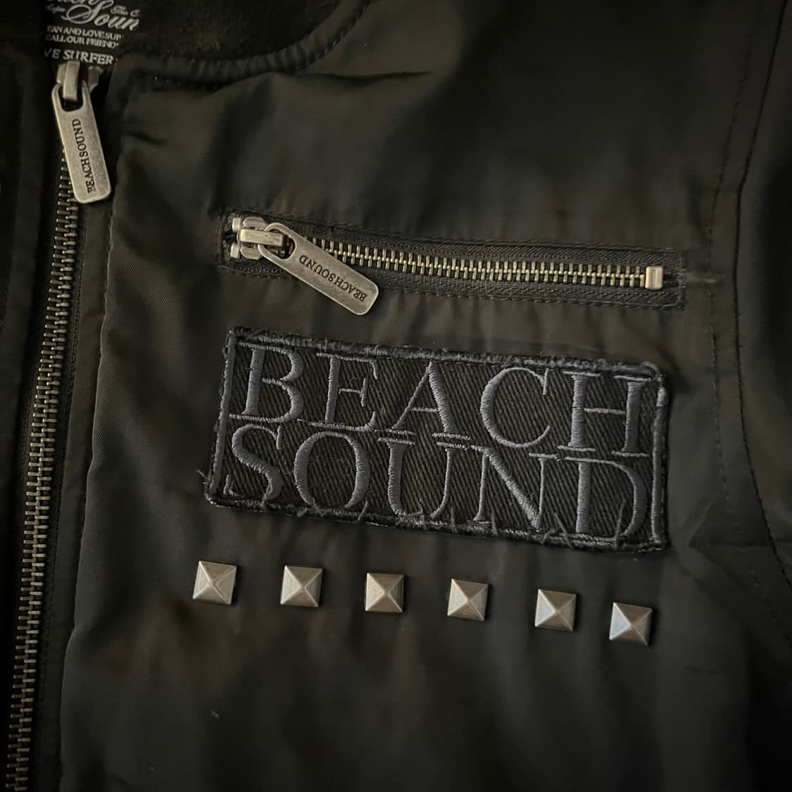 beach sound 스터드 포인트 자켓 상품이미지2