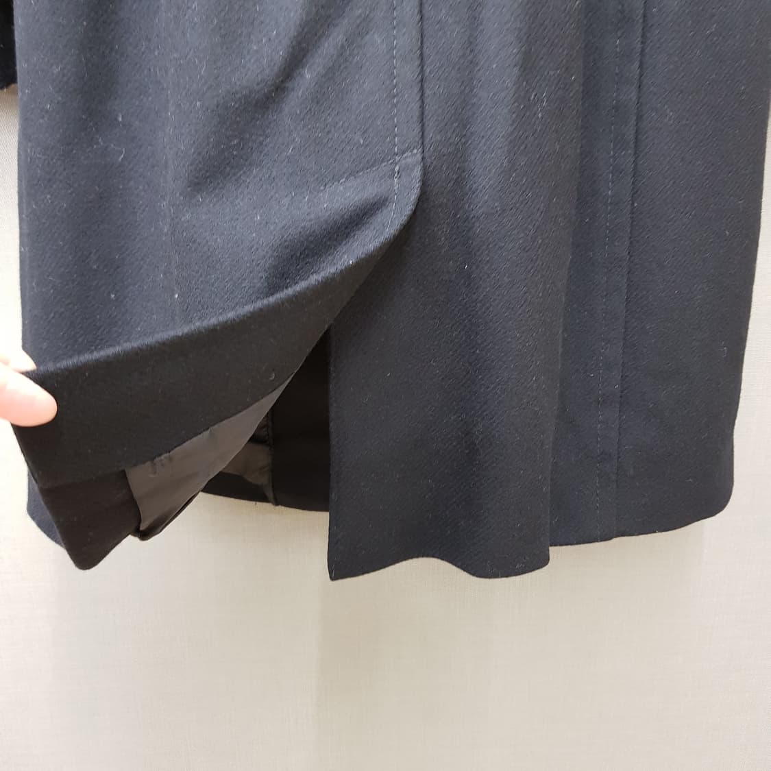 토리버치 클래식 울 블렌드 버튼 코트 S사이즈 상품이미지5